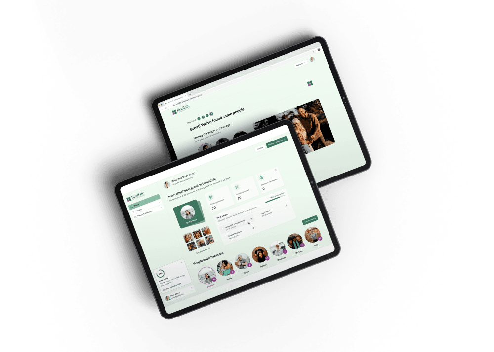 Reel Life Conversations product detail screens